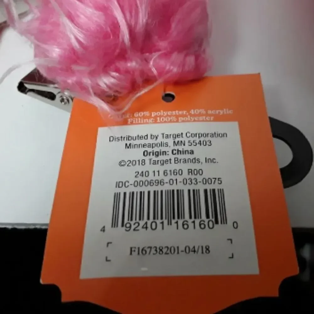 NEW Hyde and EEK! 2pc Lot Pink Unicorn Clip on Tails 2pc NEW